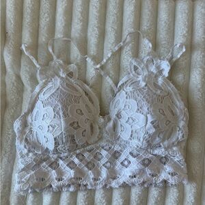 White Lace Bralette - Women Intimates & Sleepwear